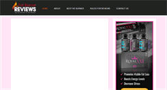 Desktop Screenshot of fatburnerreviewsite.com